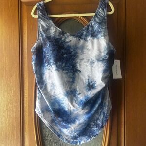 Blue and white tie dye Meet Curve 3X one piece NWT New!!